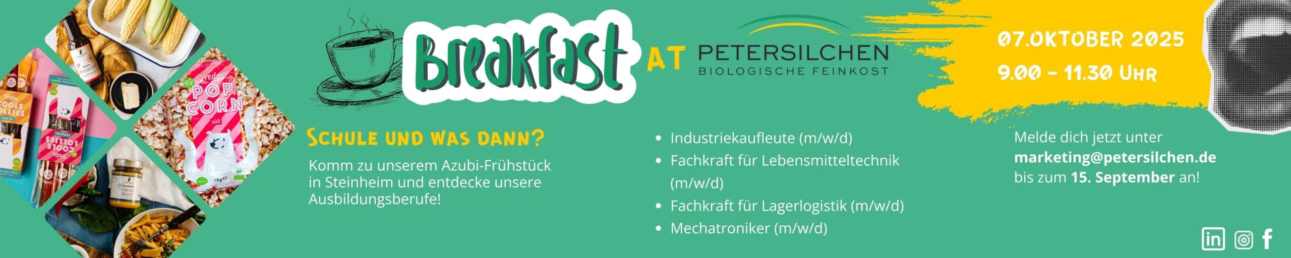 Banner_Breakfast at Petersilchen_Oktober 2025